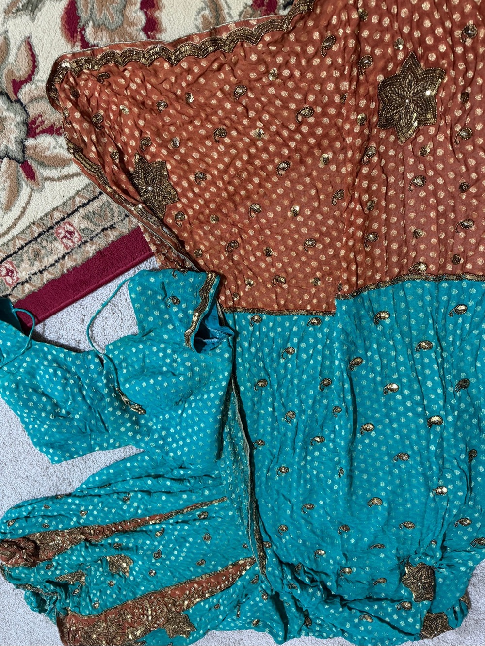 Vintage Saree and blouse